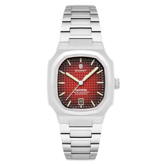 Duxot Colmar Automatic with Burgundy Dial #DX-2069-11