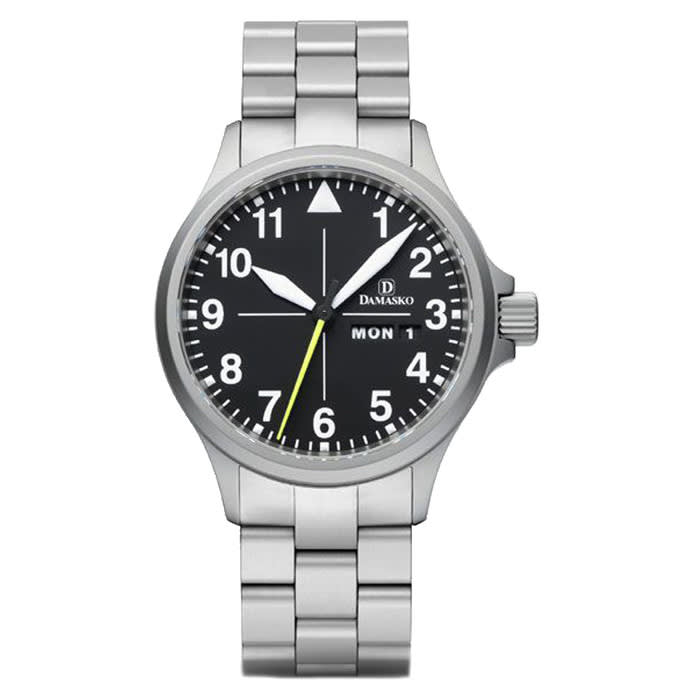 Damasko 40mm Automatic Watch with In-House Movement on Bracelet #DK36-BRAC