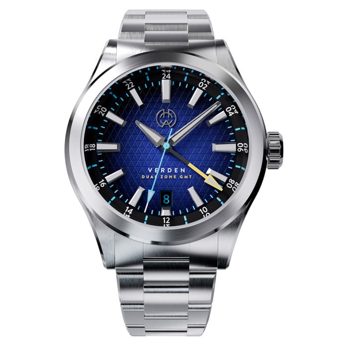 Henry Archer Verden GMT Automatic LE with Atlantic Sun Dial #HAC-VER-ATS-3LI
