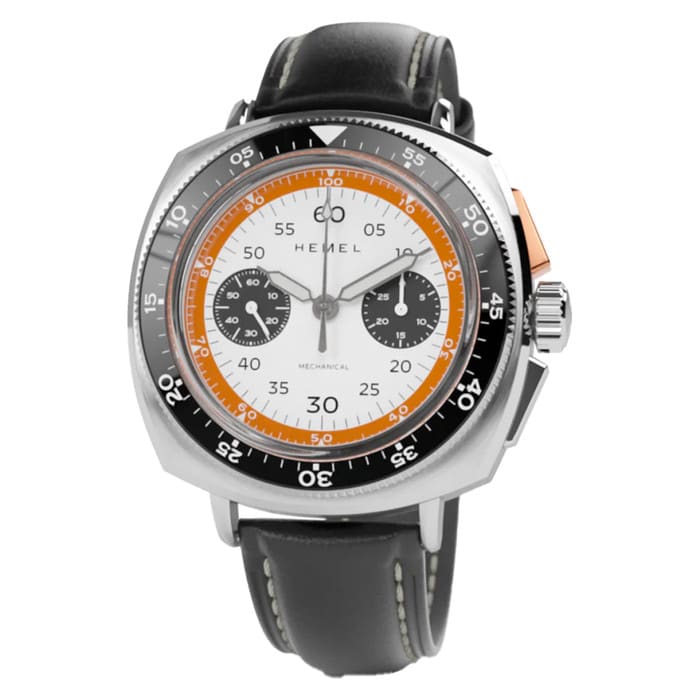 Hemel Sky Racer Mechanical Chronograph with Full Lume Dial #HF37FLW