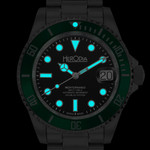 Herodia Mediterraneo Swiss Automatic Dive watch with Black Dial #HMEDSGRBK.AC