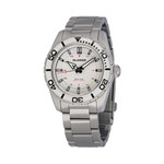 Islander Saltaire 38mm Solar Dive Watch with Pure White Dial #ISL-281