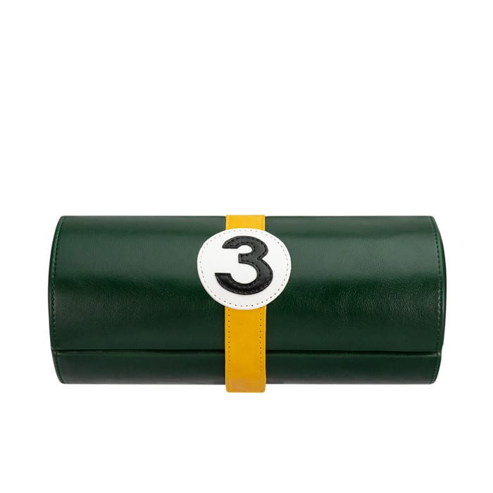 Mainspring Raceday 4 Slot Watch Box in Racing Green #MS-101-WR1-03