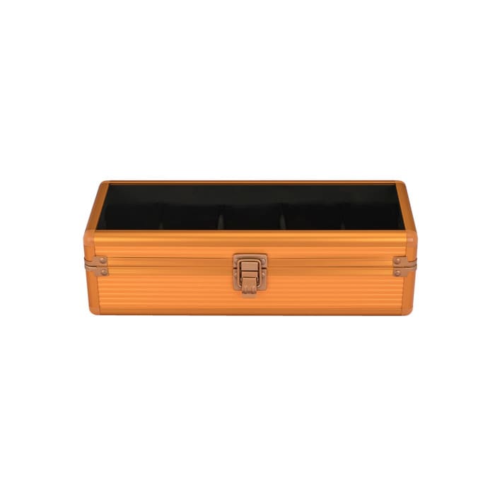 Mainspring Soldado 5 Slot Watch Case in Tiger Orange #MS-CBOX2-03