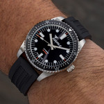 Squale Montauk 300M Swiss Automatic Diver with Black Sea Dial #MTK-21