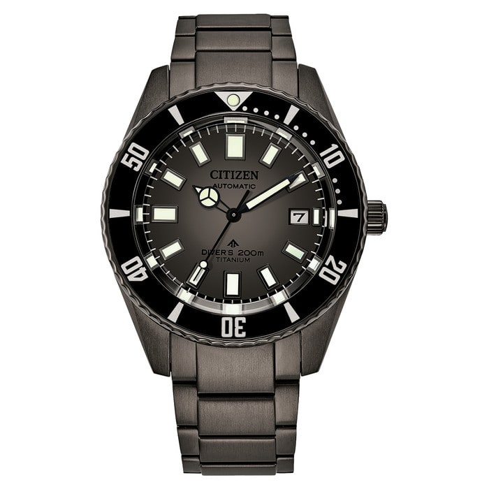 Citizen Promaster DLC Super Titanium Automatic Dive Watch with Black Dial #NB6025-59H