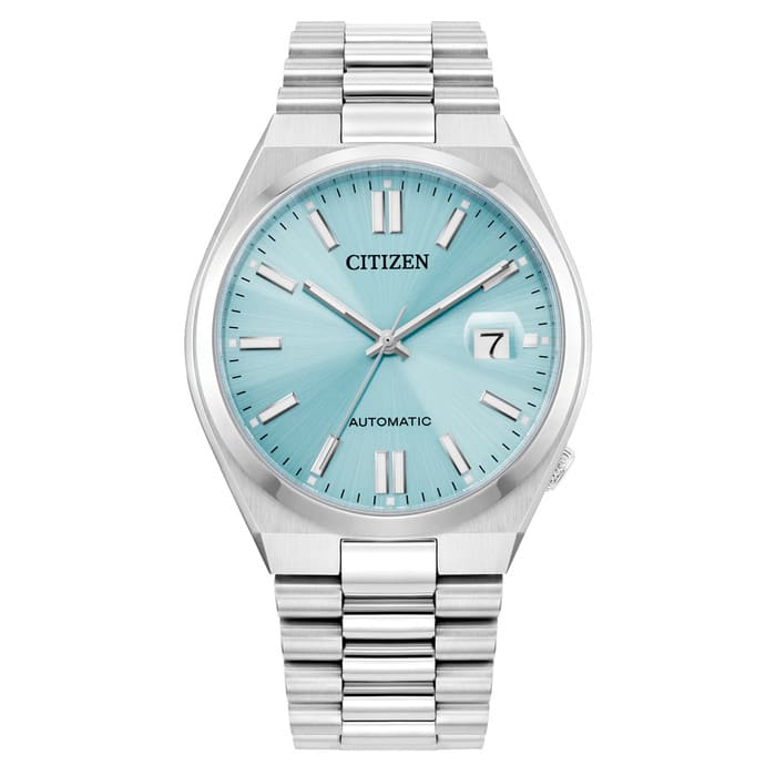 Citizen Tsuyosa Sports Automatic with Sunray Sky Blue Dial #NJ0151-53M