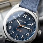 Circula ProFlight Automatic Pilot Watch with Blue Dial #PFE-SS-BB