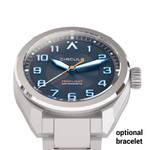 Circula ProFlight Automatic Pilot Watch with Blue Dial #PFE-SS-BB
