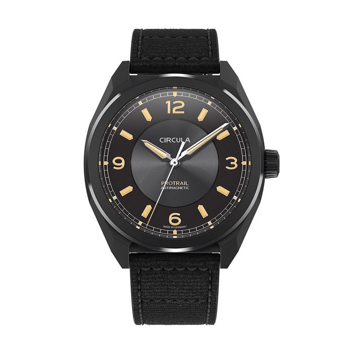 Circula ProTrail Automatic Field Watch with Black Dial (LE) #PE-DS-SS