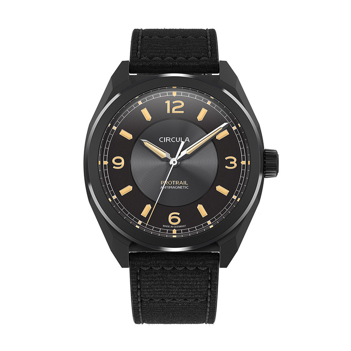 Circula ProTrail Automatic Field Watch with Black Dial (LE) #PE-DS-SS