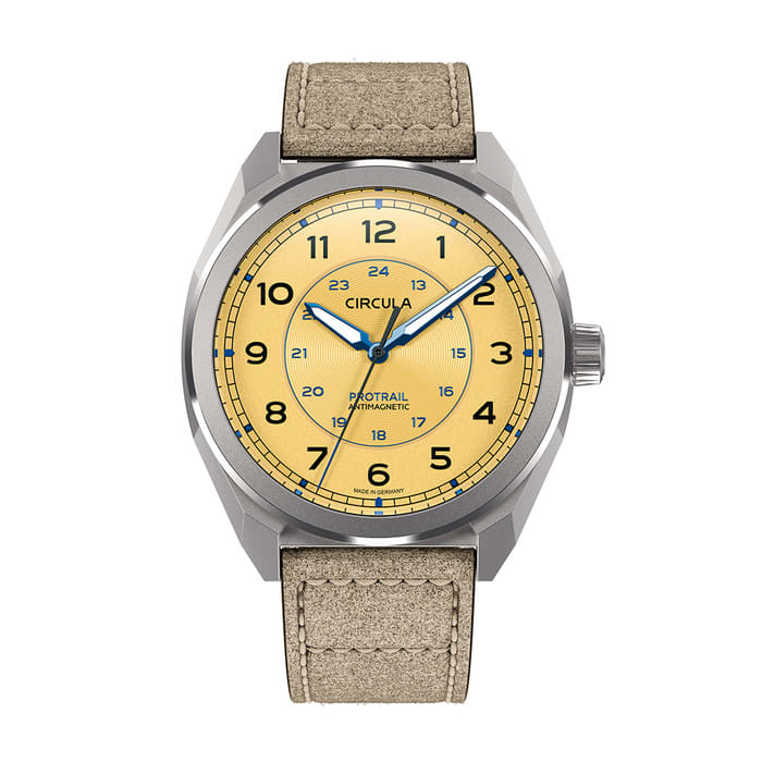 Circula ProTrail Automatic Field Watch with Sand Dial #PE-SS-DD