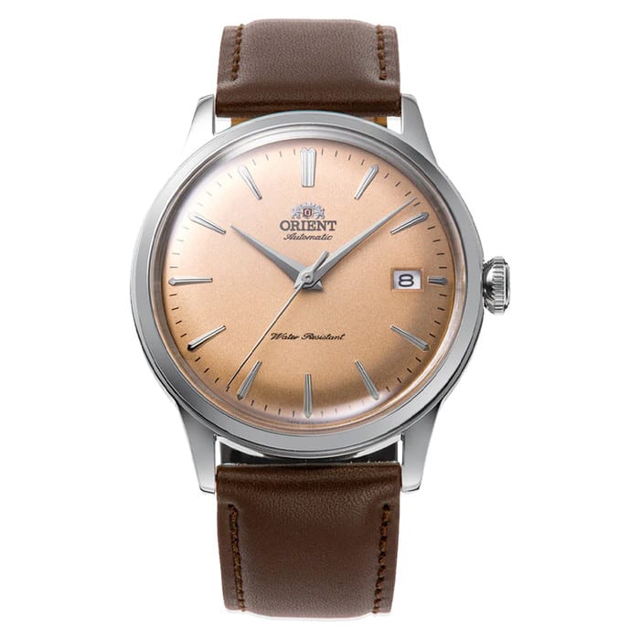 Orient Bambino Version 7 LE Copper Dial Watch #RA-AC0M15Y30B