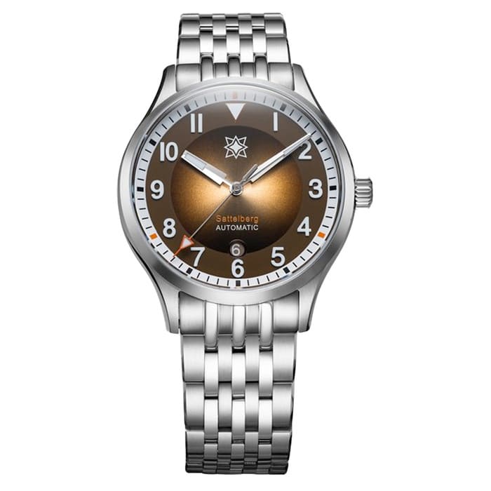 Second Hour Sattelberg Mk2 Watch with Copper Dial #SEC-HOU-08