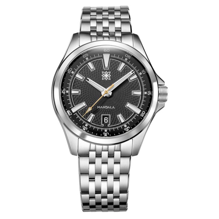 Second Hour Mandala Mk3 Watch with Black Dial #SEC-HOU-13