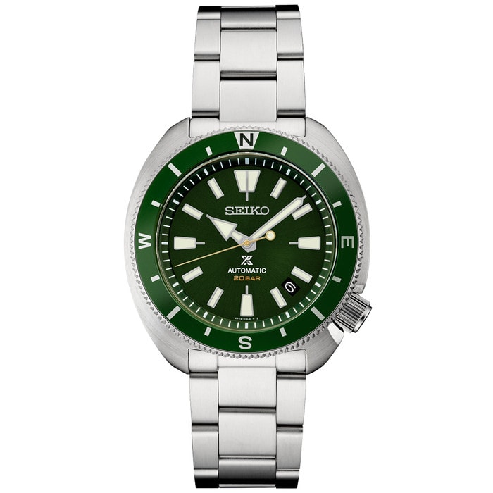 Seiko Prospex Land Tortoise with Green Dial and Sapphire Crystal #SRPH15