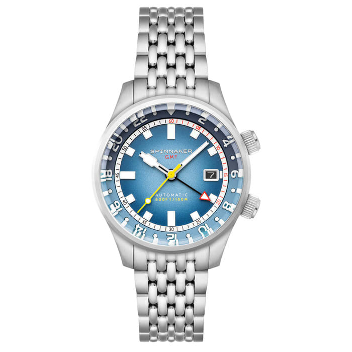 Spinnaker Bradner GMT Automatic watch with Blue Alps Dial #SP-5121-88