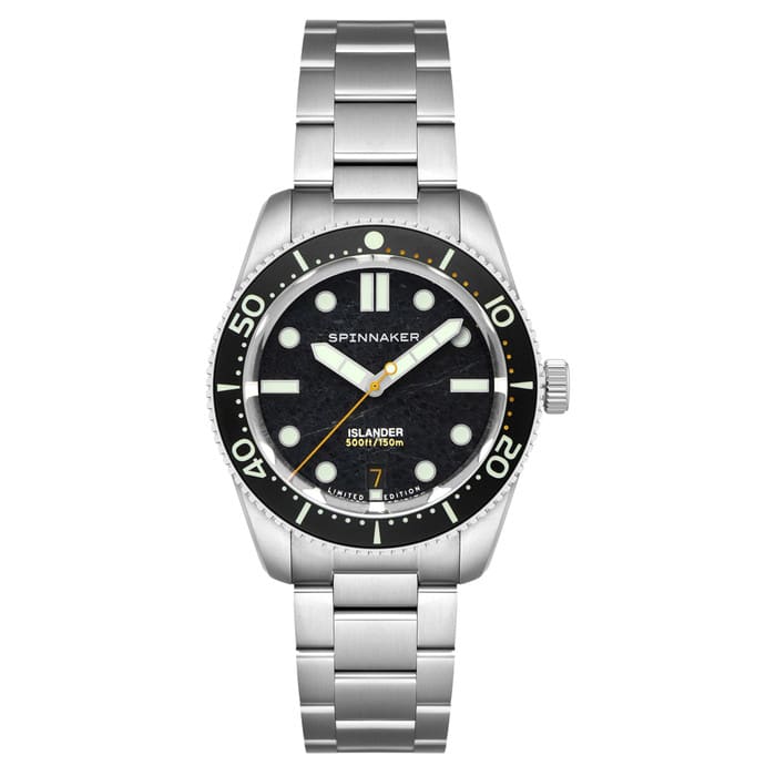 Spinnaker x Islander 39mm Croft with Black Aventurine Dial #SP-5149-LIW22