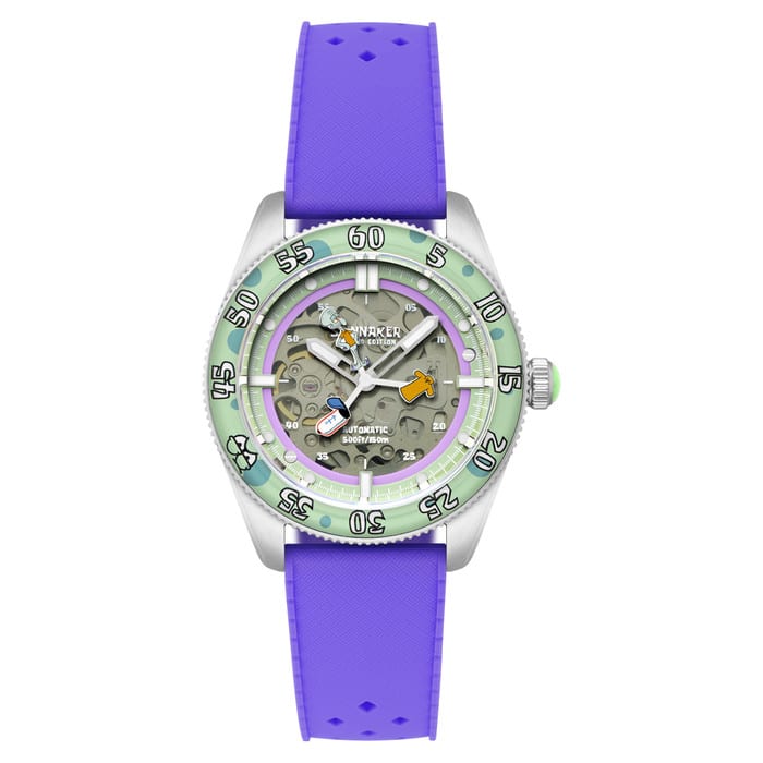 Spinnaker x Spongebob Croft LE Peekaboo Sour Seconds Watch #SP-5152-04