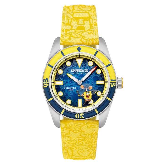 Spinnaker x Spongebob Fleuss LE Frenemies Spongebob Blue Watch #SP-5160-01