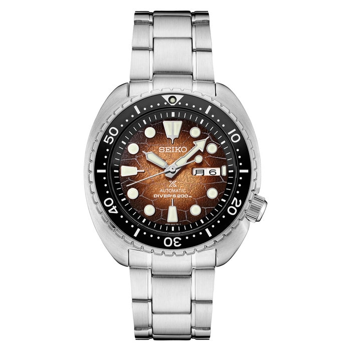 Seiko Prospex "King Turtle" Special Edition Dive Watch with Brown Dial #SRPH55