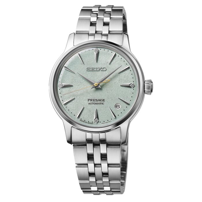 Seiko Presage 34mm Cocktail Time with Green Frozen Mojito Dial #SRPL63