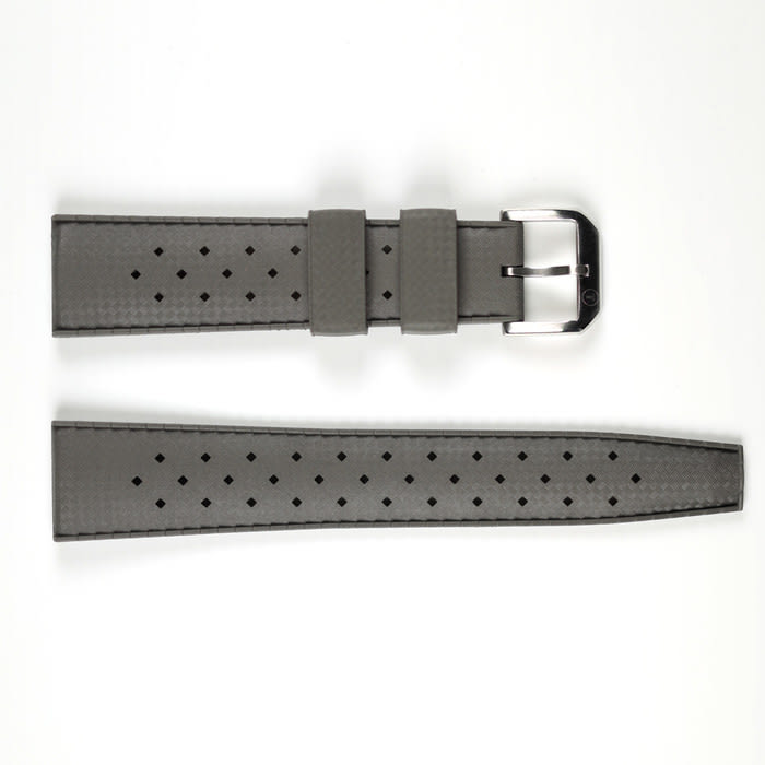 TROPIC Vulcanized Rubber Dive Strap in Anthracite #TROP-05