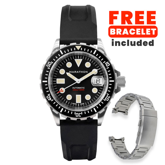 Marathon 41mm Original SAR (OSAR) Military Divers Watch #WW194006SS-2030