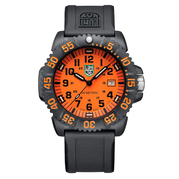 Luminox G Sea Lion 44mm Orange Dial #X2.2059.1